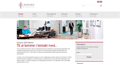 Desktop Screenshot of lexsos.dk